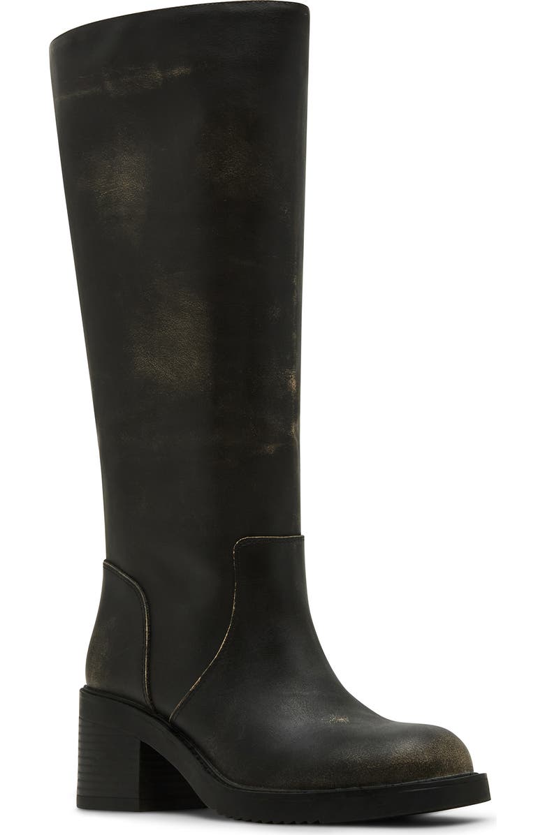 Madden Girl <p>Momento Knee High Boot (Women)</p>, Main, color, Taupe Distressed
