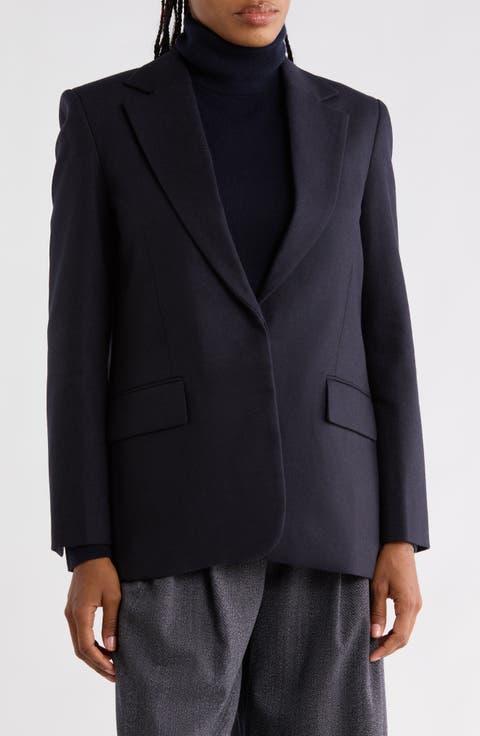 Jillian Wool & Cashmere Blazer