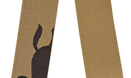 Longchamp Logo Jacquard Canvas Shoulder Strap In Multi