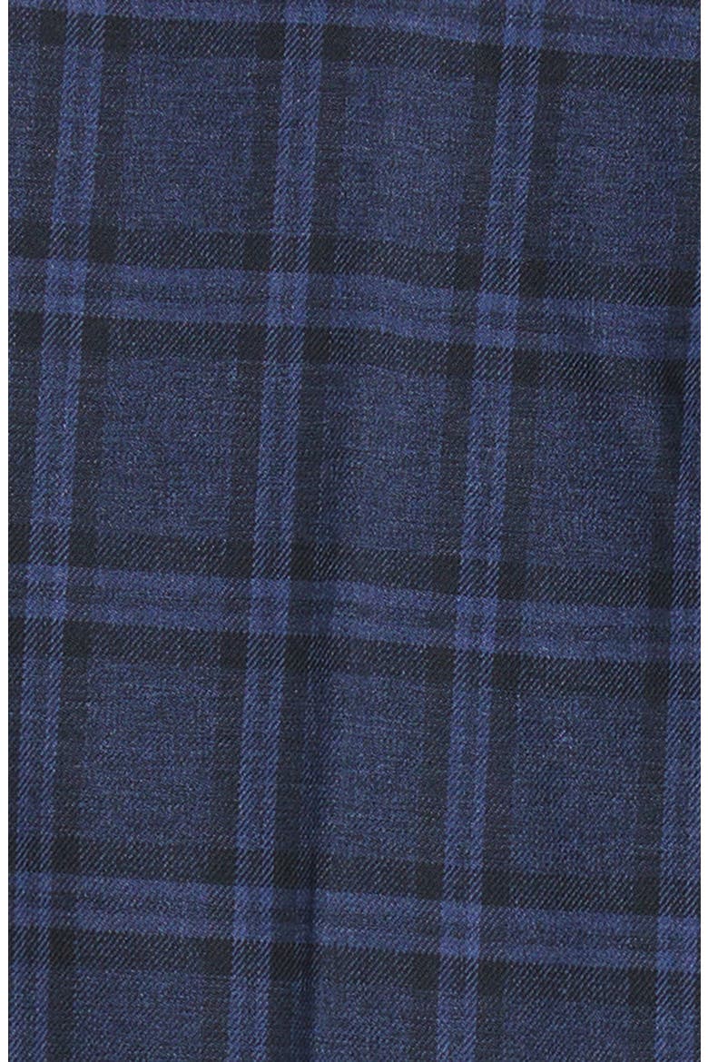Kids' Plaid Dress Pants, Alternate, color, BLUE
