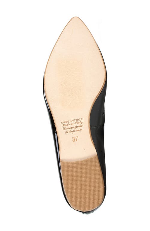 Summit 'kamora' Pointy Toe Flat In Black