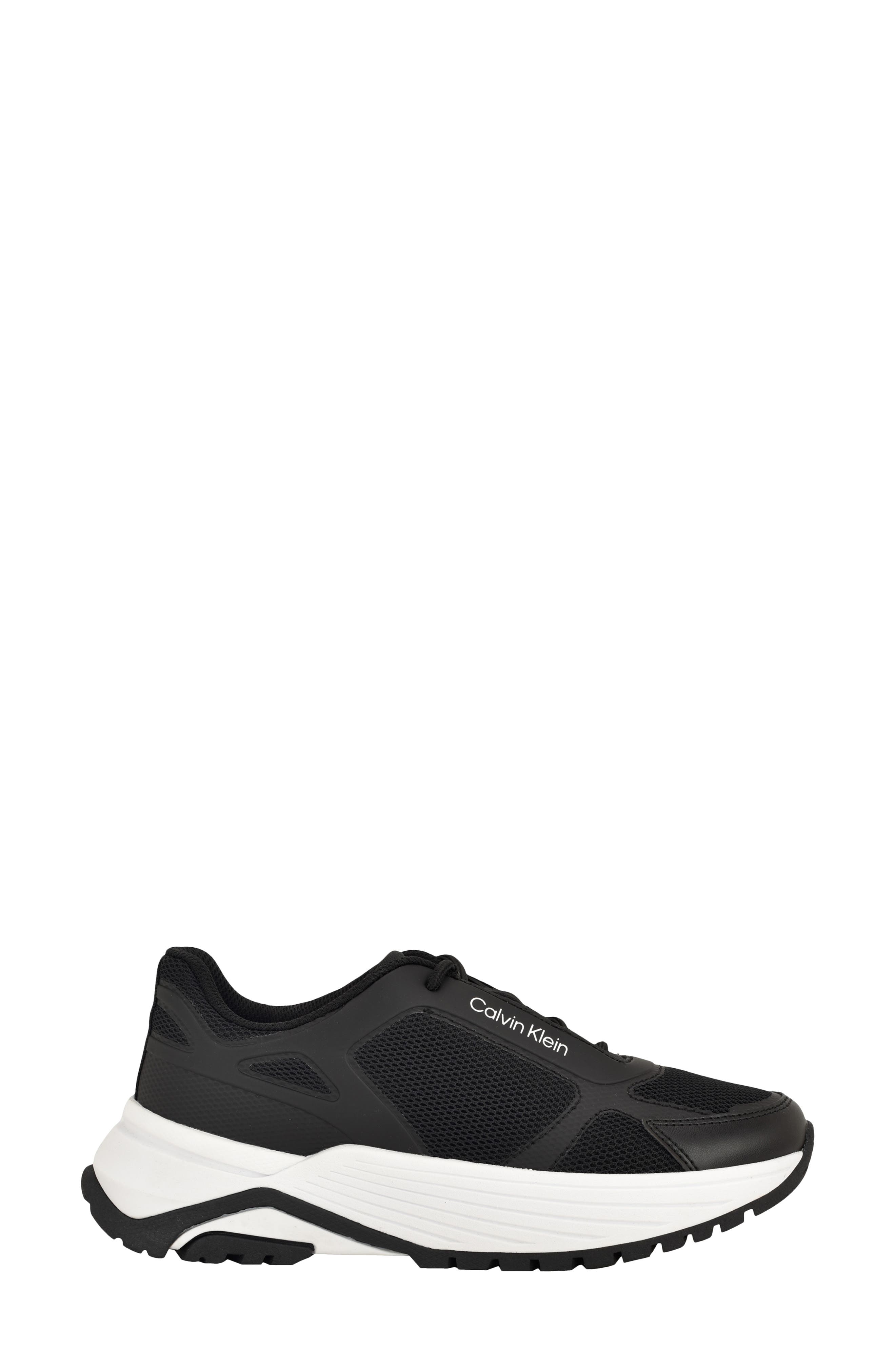 Calvin Klein Amyra Sneaker, Alternate, color, Black