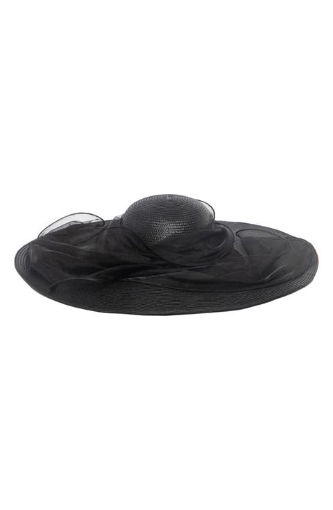 Wide Brim Dress Hat