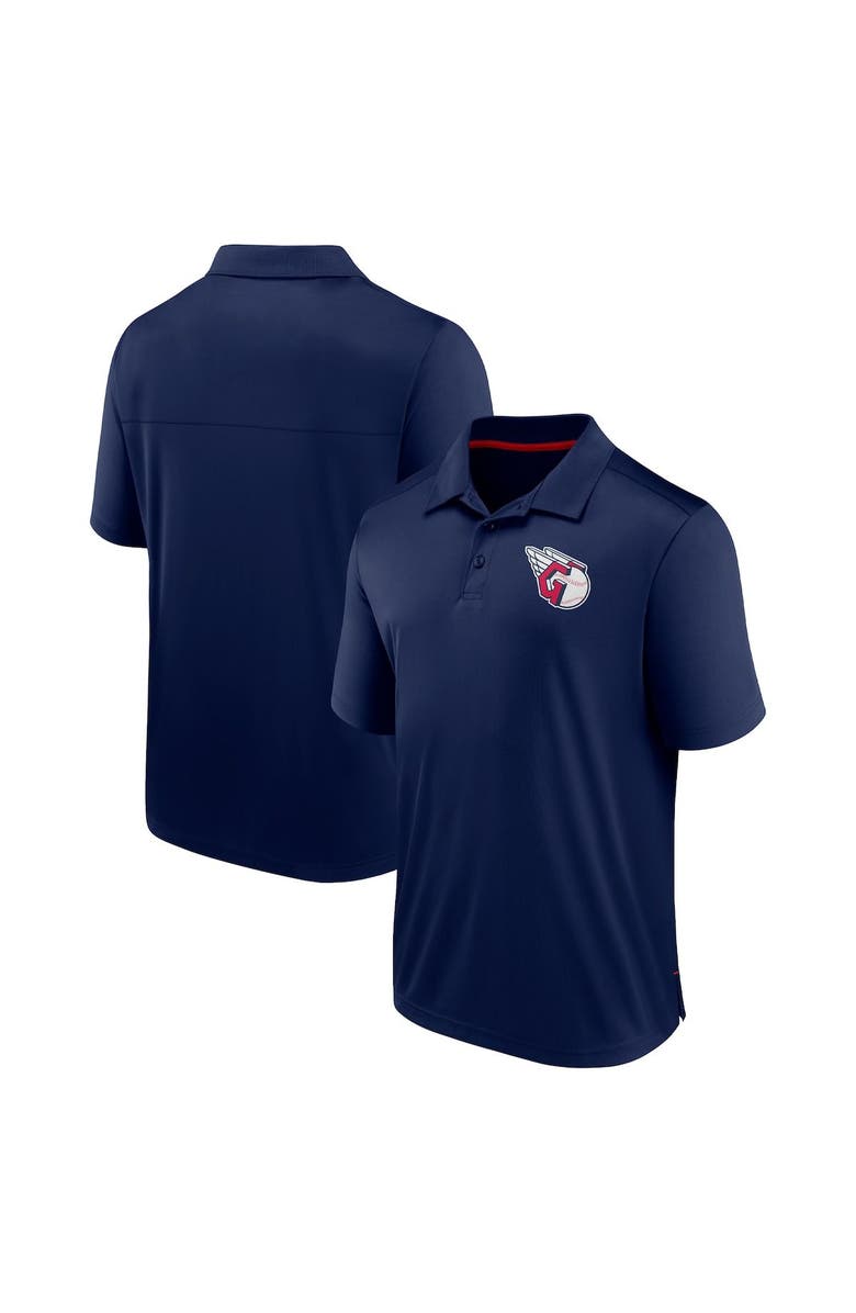 FANATICS Men's Fanatics Branded Navy Cleveland Guardians Hands Down Polo, Main, color, Navy