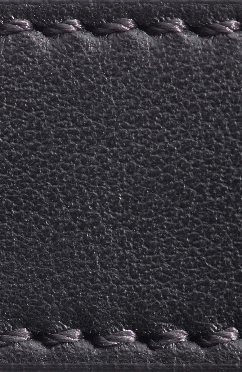 Givenchy 4G Lock Leather Belt, Alternate, color, 