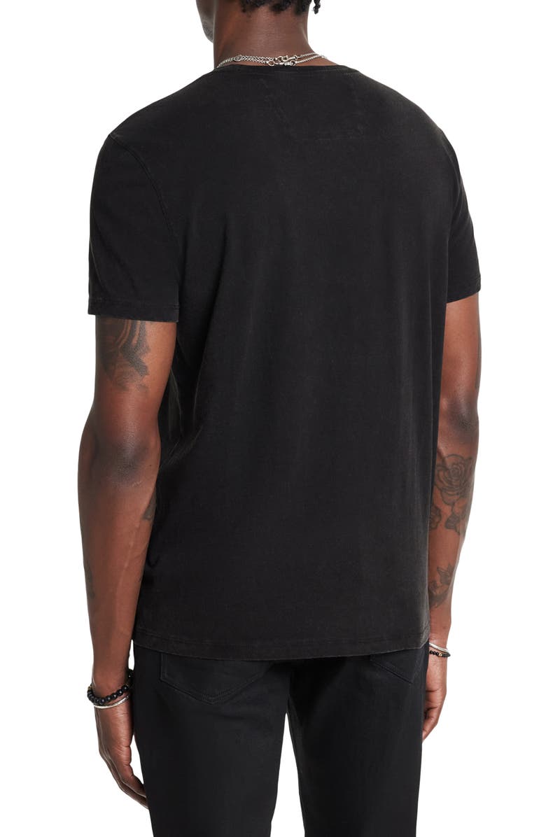 John Varvatos Alice Cooper Cotton Graphic T-Shirt, Alternate, color, Black