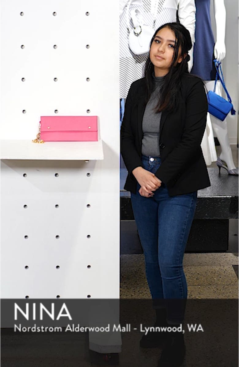 April Vegan Leather Wristlet, sales video thumbnail