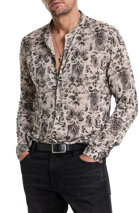 Padria Regular Fit Linen Button-Up Shirt