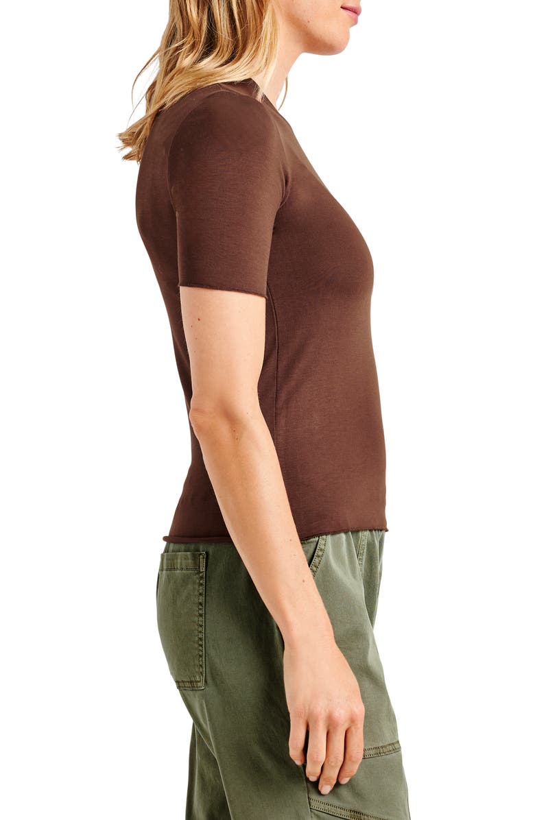 Splendid Short Sleeve Tee, Alternate, color, Spice