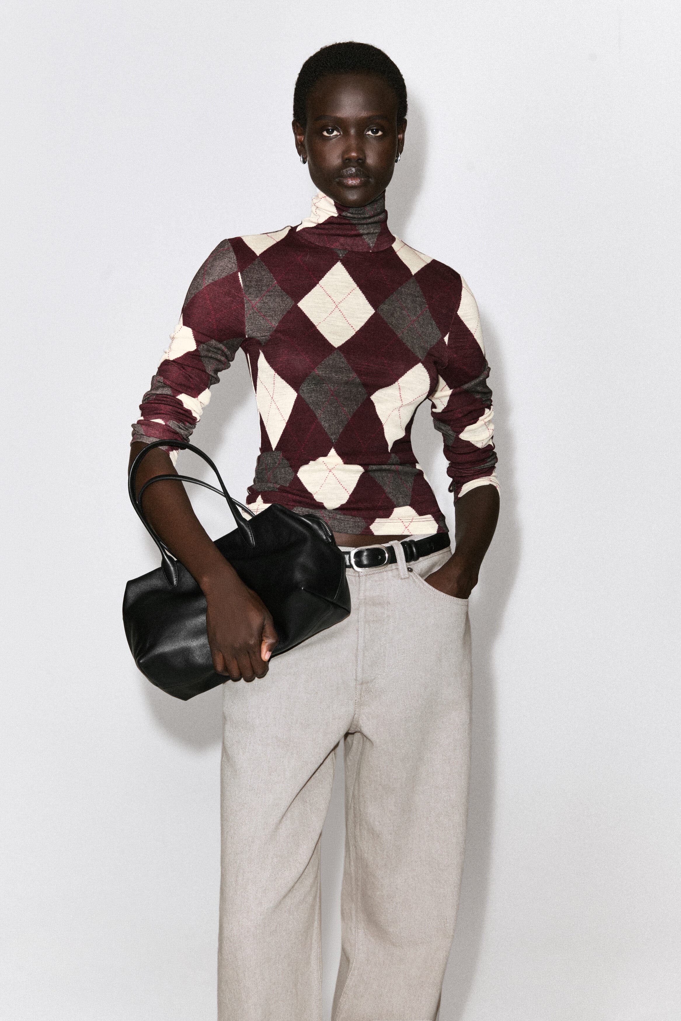 BROWN / GRAY / ARGYLE
