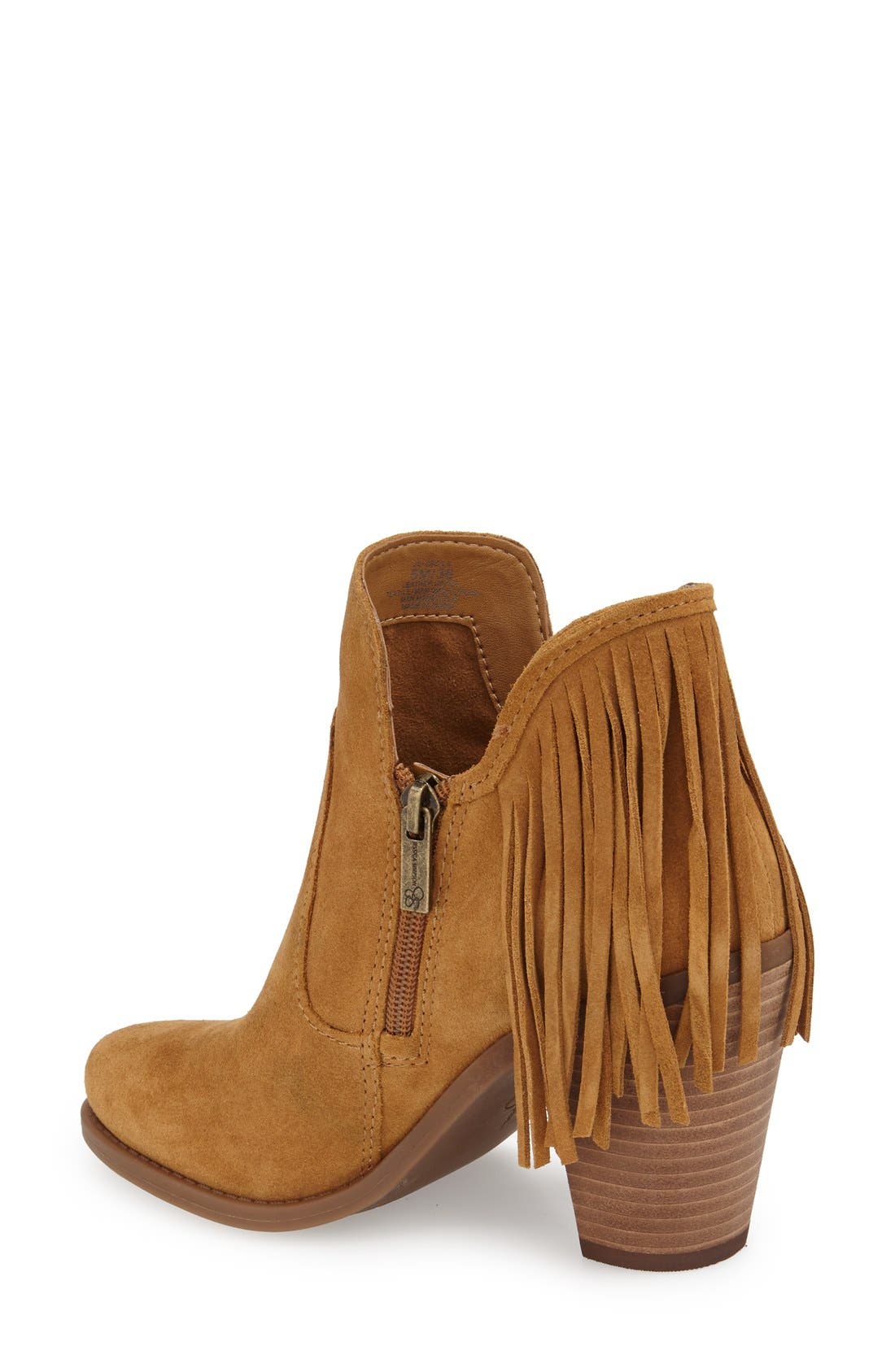 Jessica Simpson 'Cecila' Fringe Bootie, Alternate, color, 