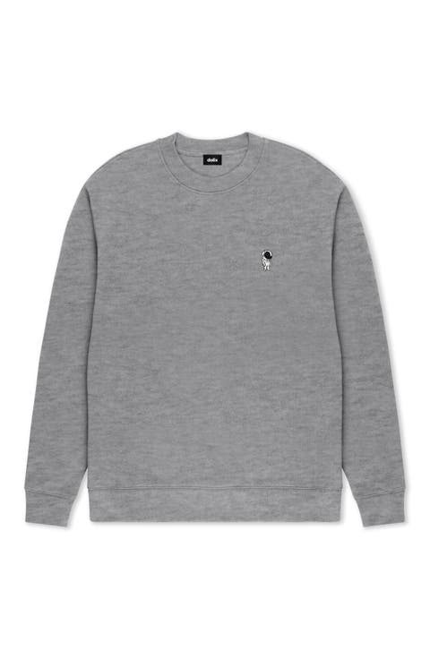 Astronaut Relaxed Midweight Fleece Crewneck Sweatshirt