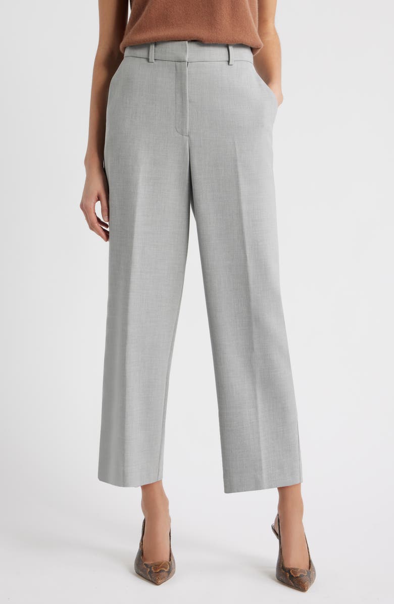 Nordstrom Ankle Pants, Main, color, Grey Light Heather