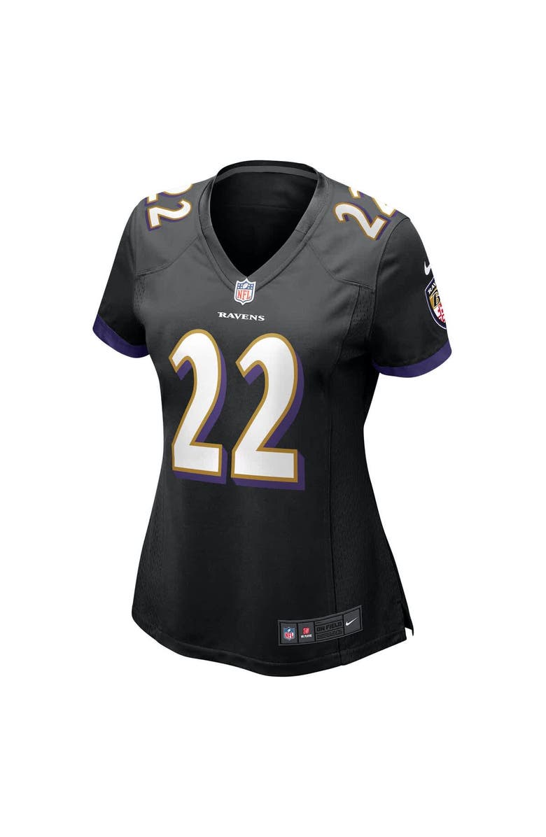 Nike Women's Nike Derrick Henry Black Baltimore Ravens Alternate Game Jersey, Alternate, color, 