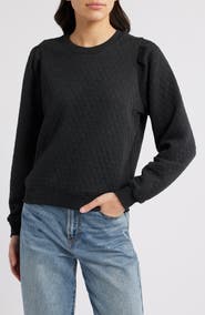 Marine Layer Corbet Quilted Sweatshirt