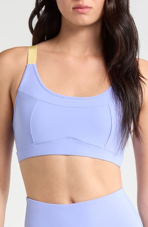 Cloud Contrast Sports Bra