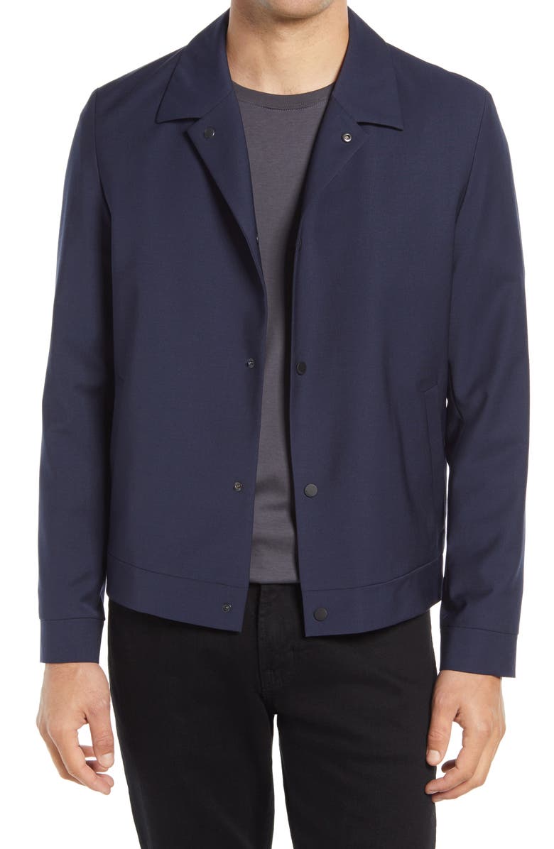 HUGO Jarid Stretch Wool Blend Jacket, Main, color,