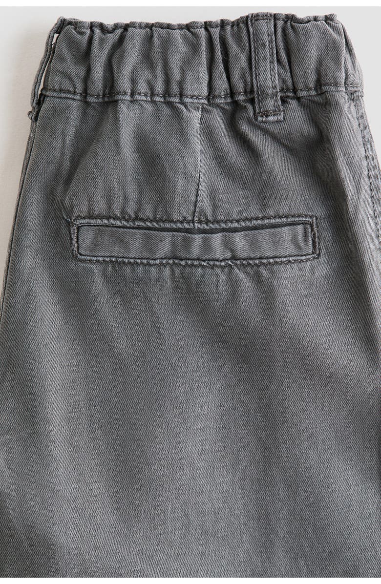 H&M Lyocell-blend Chinos, Alternate, color, Dark Gray