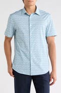 Bugatchi Short Sleeve Woven Shirt