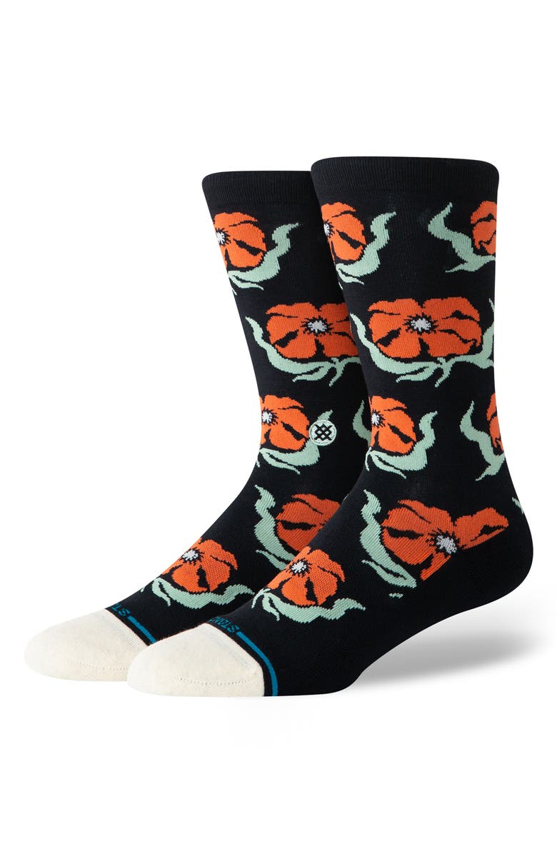 Stance BROADCAST FLORAL CREW, Main, color, 