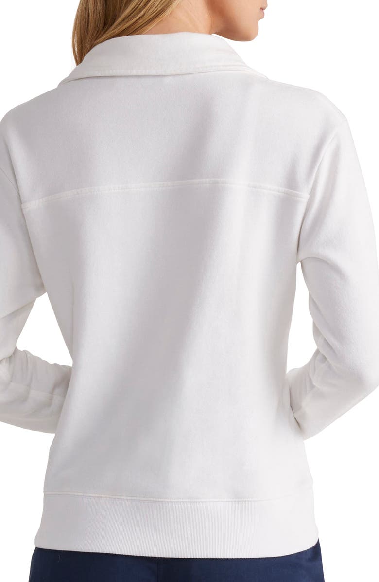 vineyard vines Cotton Polo Sweatshirt, Alternate, color, 