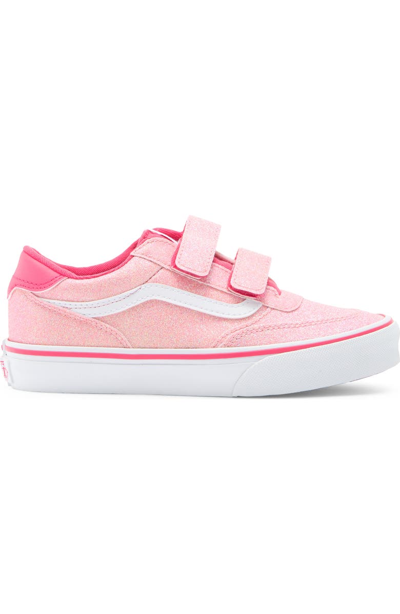 Vans Kids' Brooklyn Sneaker, Alternate, color, Glitter Candied Pink