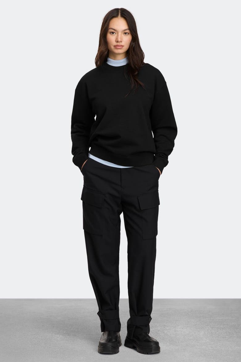 Wander Sweatshirt, Alternate, color, Black