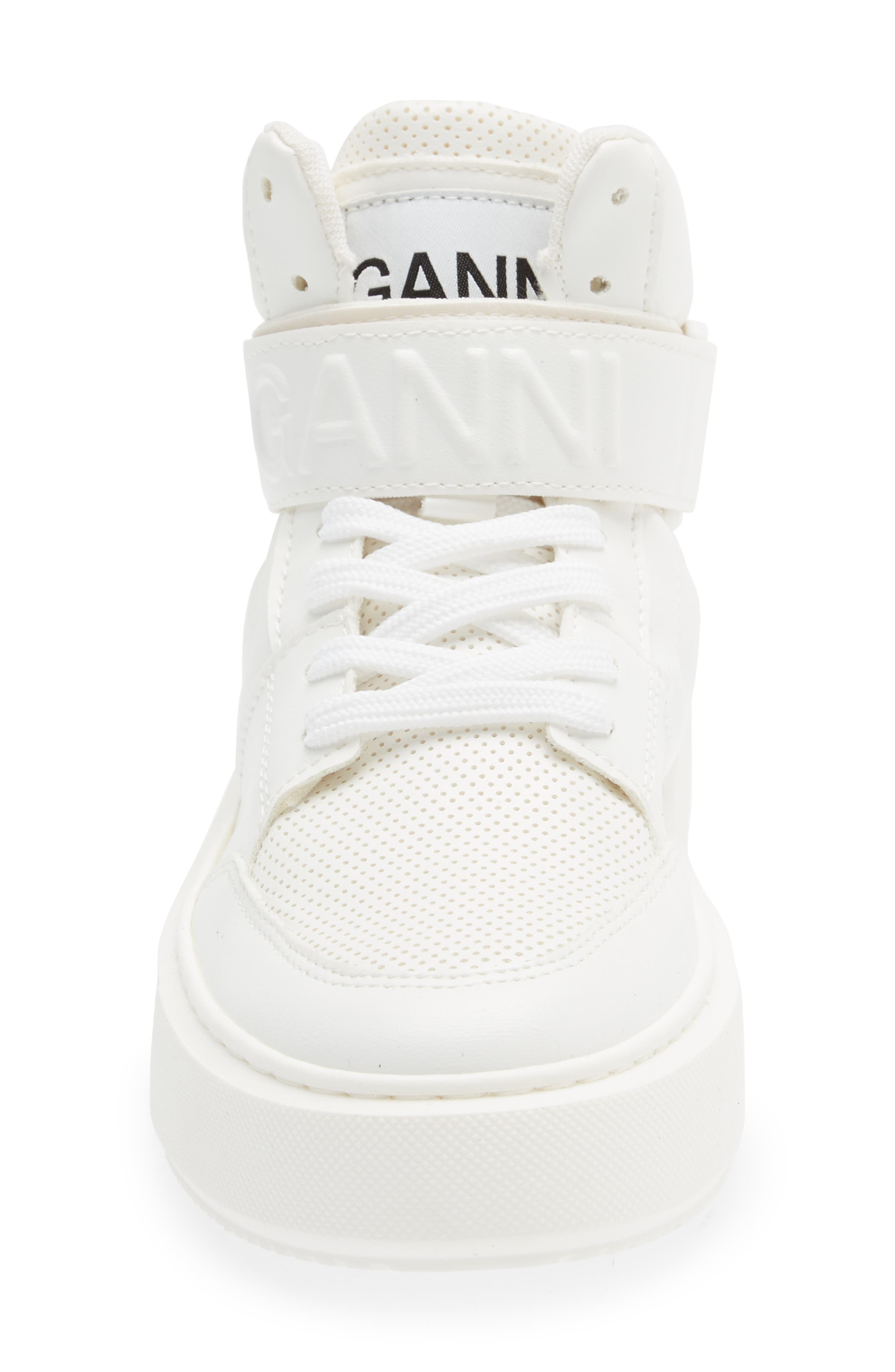 Ganni Sporty Mix High Top Sneaker, Alternate, color, 