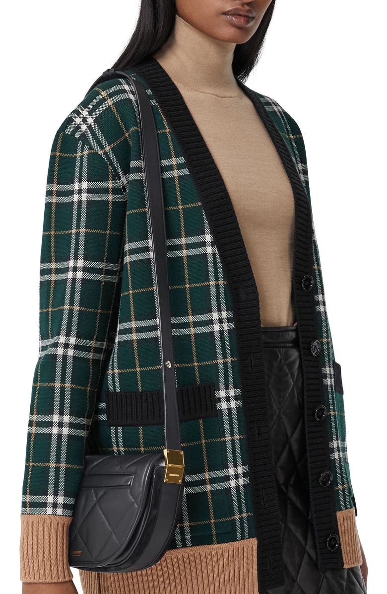 Burberry Small Olympia Diamond Quilted Leather Bag, Alternate, color,