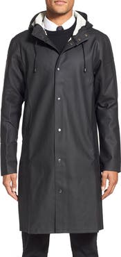 Stutterheim Stockholm Hooded Long Raincoat