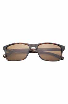 57mm Full Rim Rectangle Polaized Sunglasses