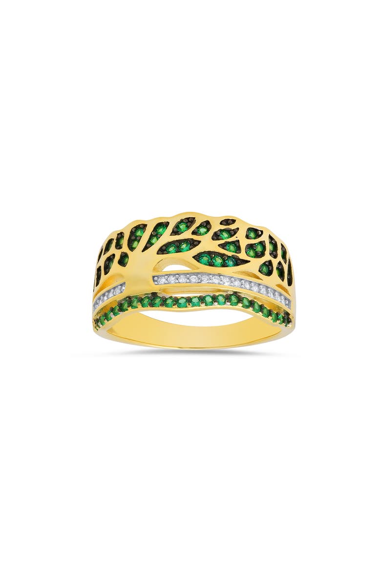 Tree Of Life Ring, Main, color, GOLD