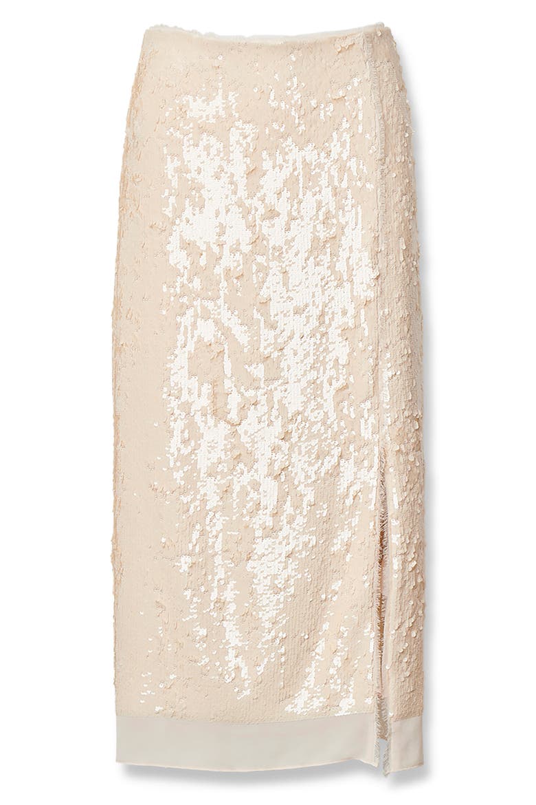 Kali Sequin Midi Skirt, Alternate, color, SOFT PINK