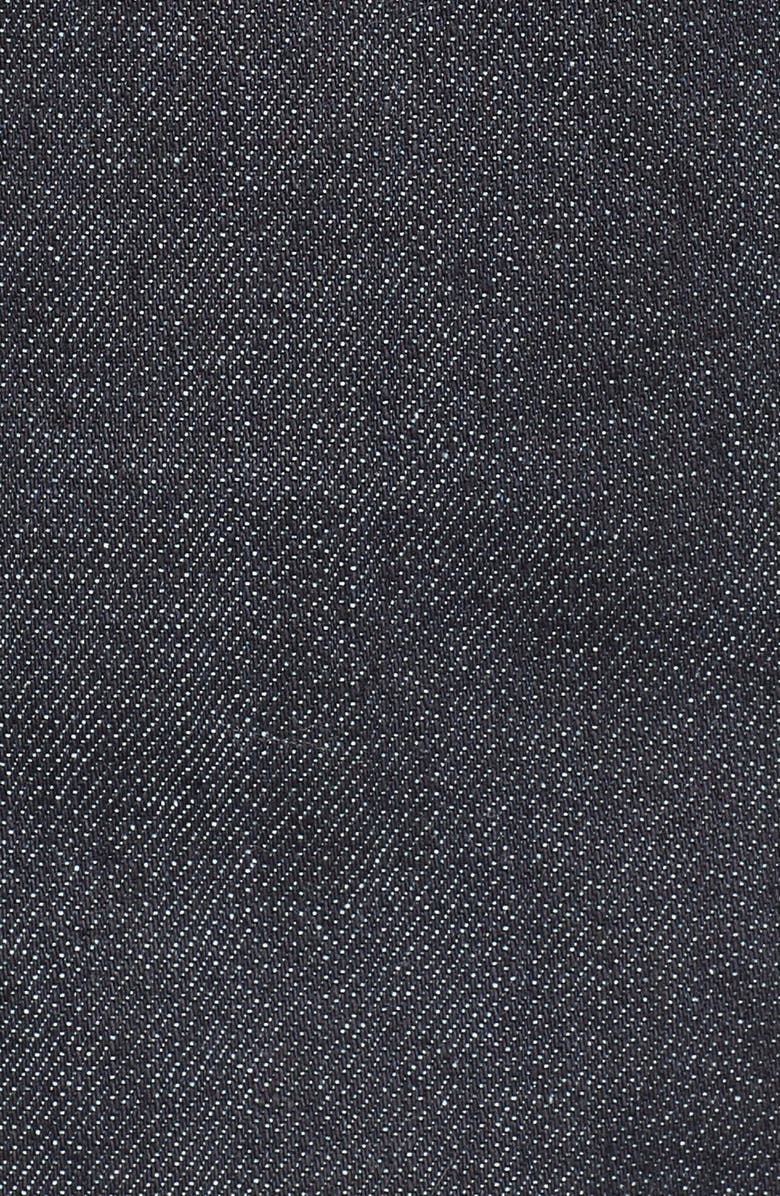 Burberry Brit 'Bramdale' Denim Trench Coat, Alternate, color, 