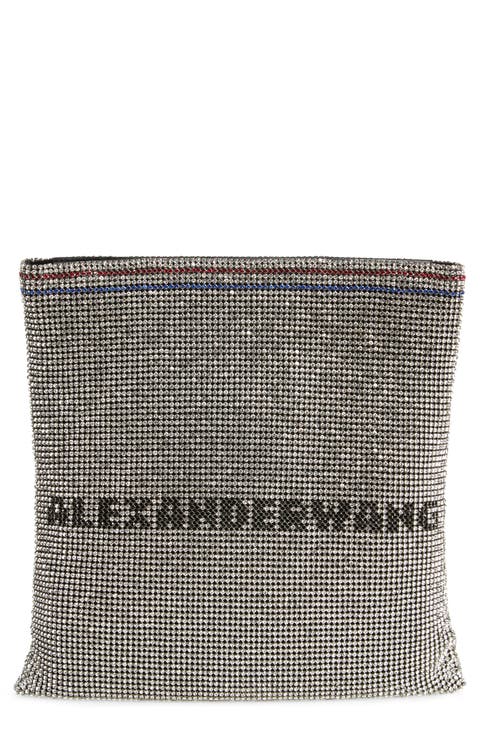 Wanglock Rhinestone Clutch