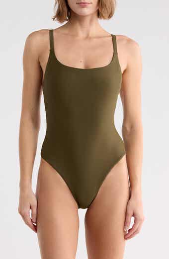 Low Back Tank One-Piece Swimsuit