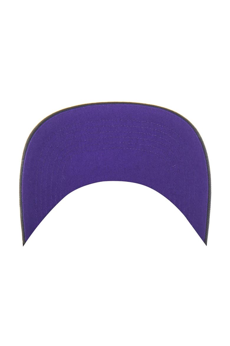Men's Brand Seen by '47 Black Los Angeles Lakers Sorry I Was Hooping Hitch Adjustable Hat, Alternate, color, Black