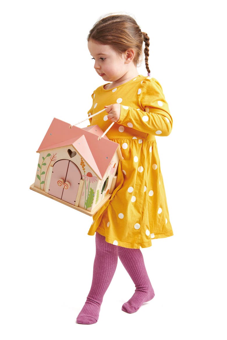 Rosewood Cottage Wooden Dollhouse Set, Alternate, color, MULTI