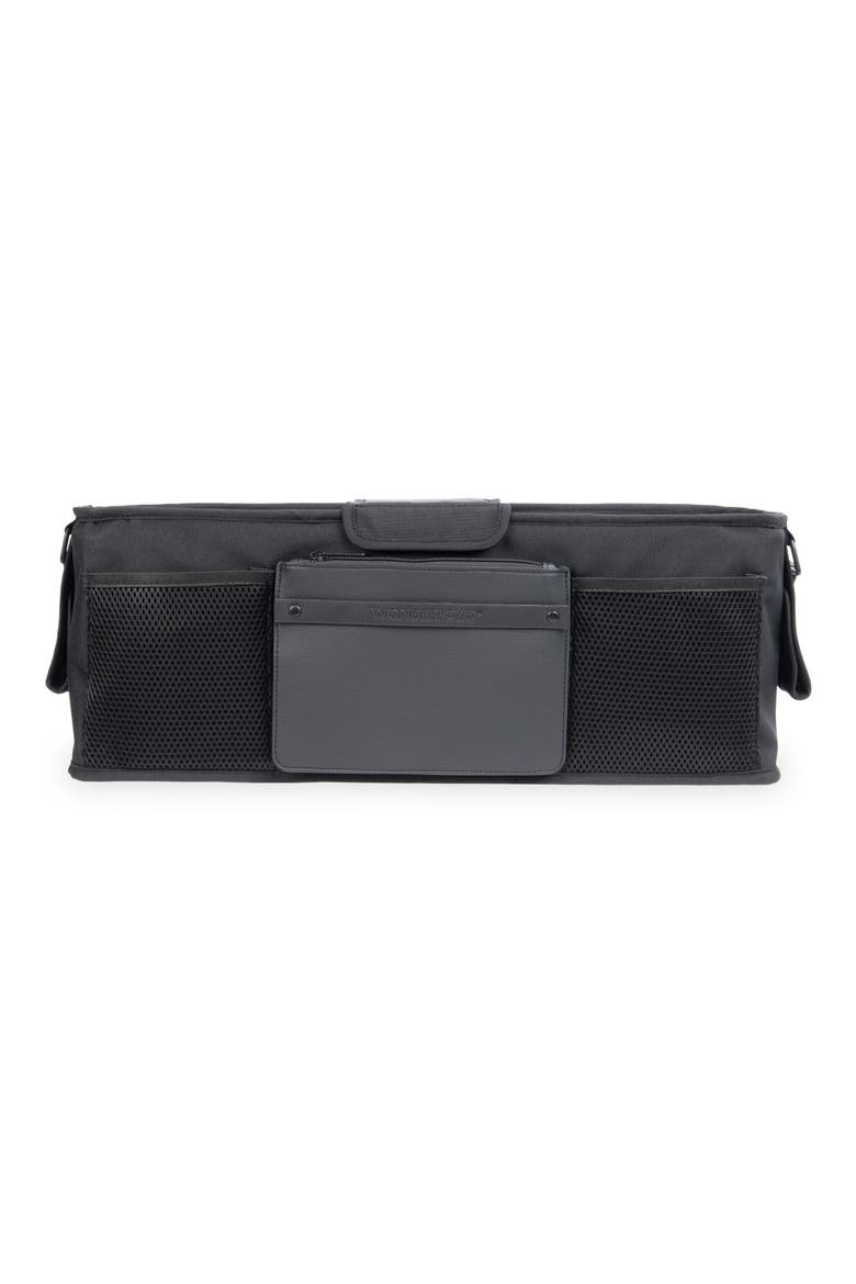 Parent Console with Four Insulated Cup Holders, Main, color, JET BLACK
