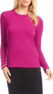 Karen Kane Rib Crewneck Sweater