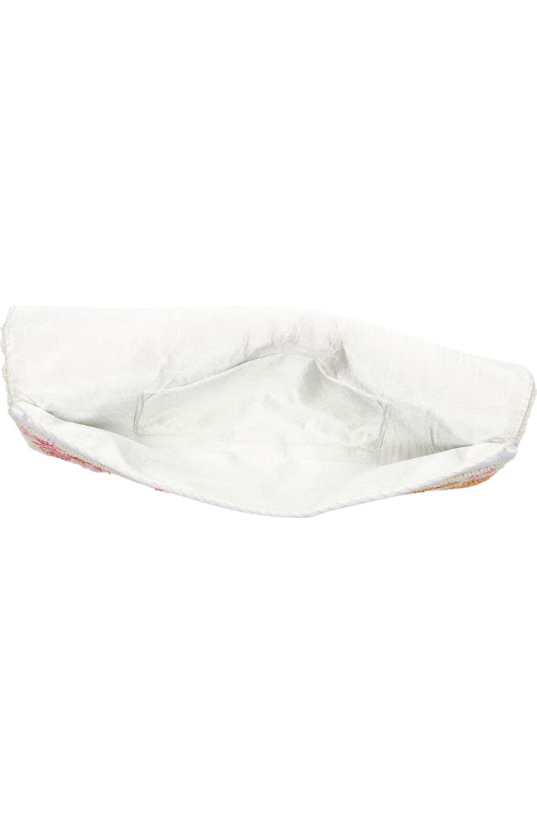 Collection XIIX Beaded Pop Floral Clutch, Alternate, color,