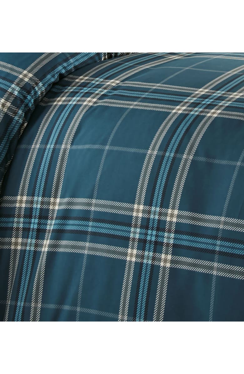 SOUTHSHORE FINE LINENS Premium Quality Vilano Springs Comforter Set, Alternate, color, Plaid Blue