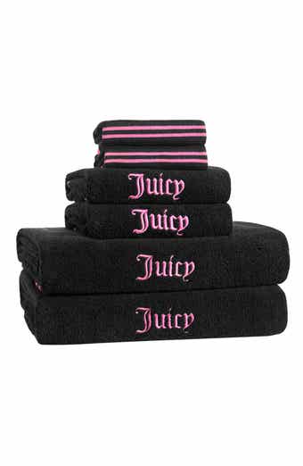 Juicy Couture Neon Border 6-Piece Towel Set
