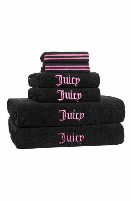 Juicy Couture Neon Border 6-Piece Towel Set
