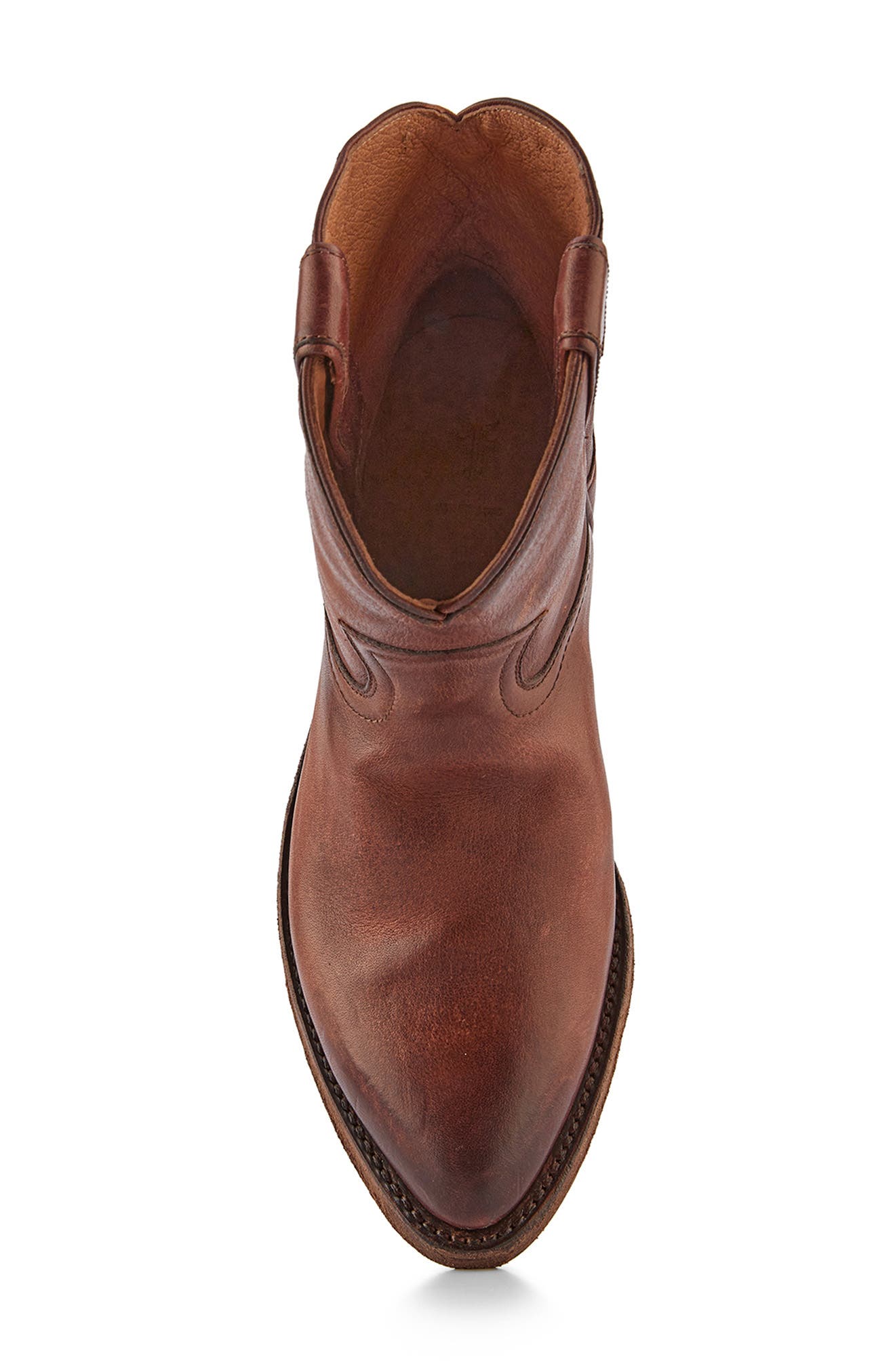 Billy Western Bootie, Alternate, color, REDWOOD