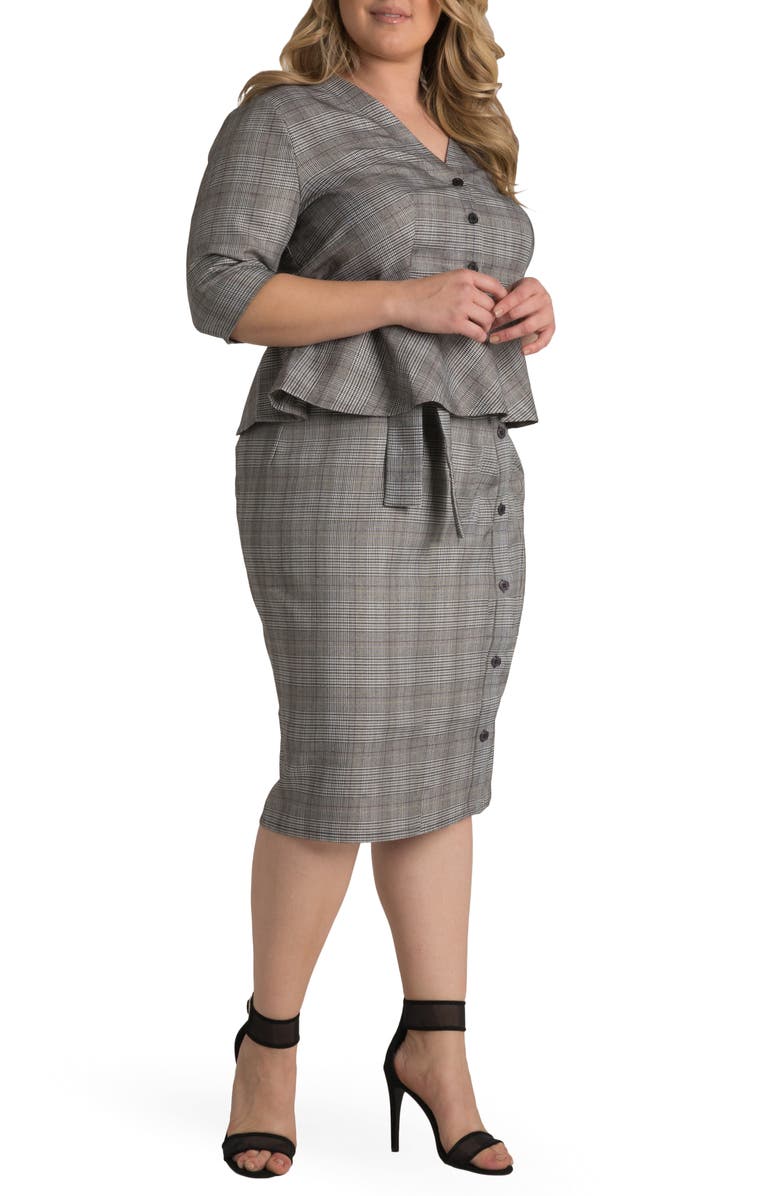 Standards & Practices Tilly Paperbag Skirt, Alternate, color,