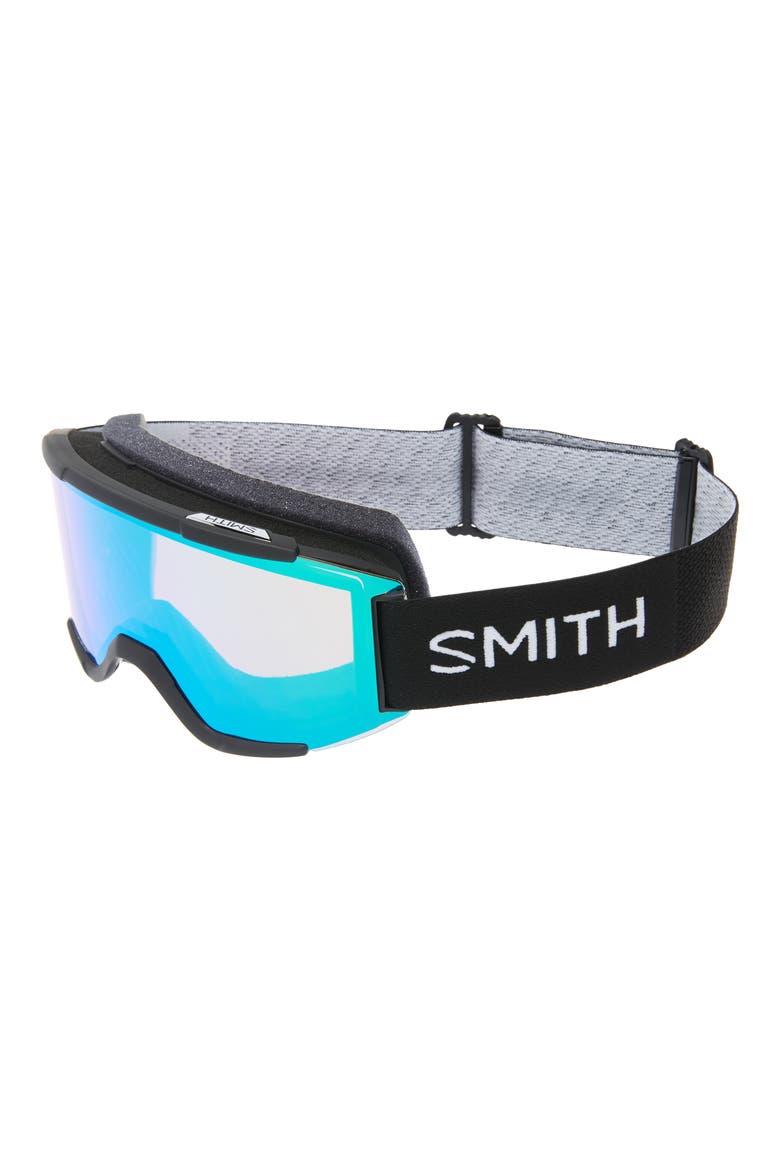 Squad 180mm ChromaPop™ Snow Goggles, Alternate, color, BLACK/ EVERYDAY GREEN MIRROR