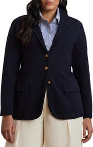 Lauren Ralph Lauren Combed Cotton Blazer
