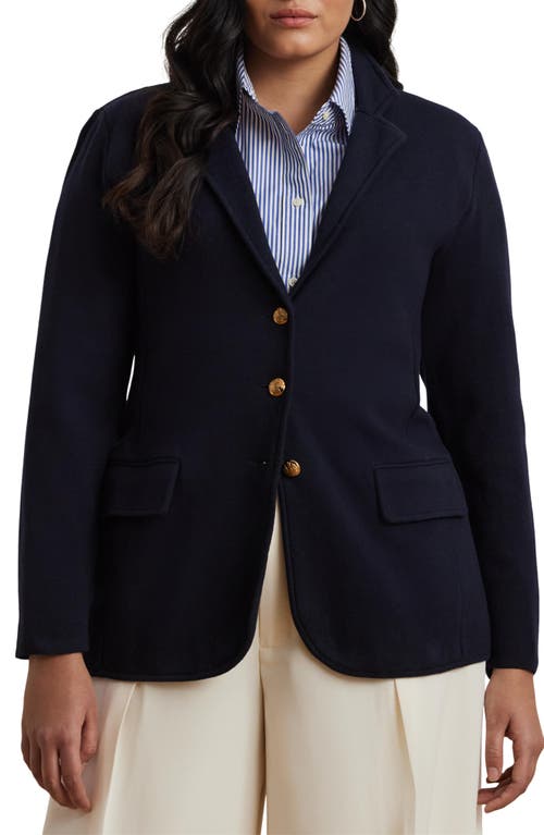 RALPH LAUREN LAUREN RALPH LAUREN COMBED COTTON BLAZER