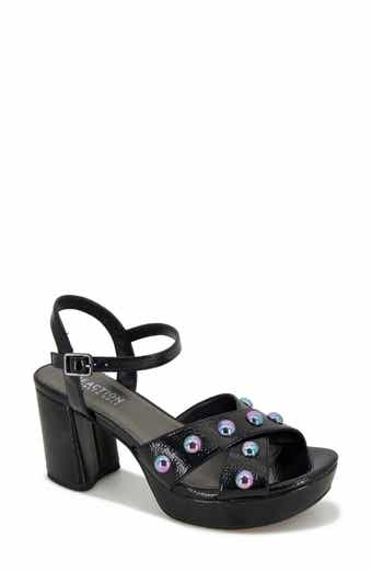 Reaction Kenneth Cole Reeva Studded Platform Sandal